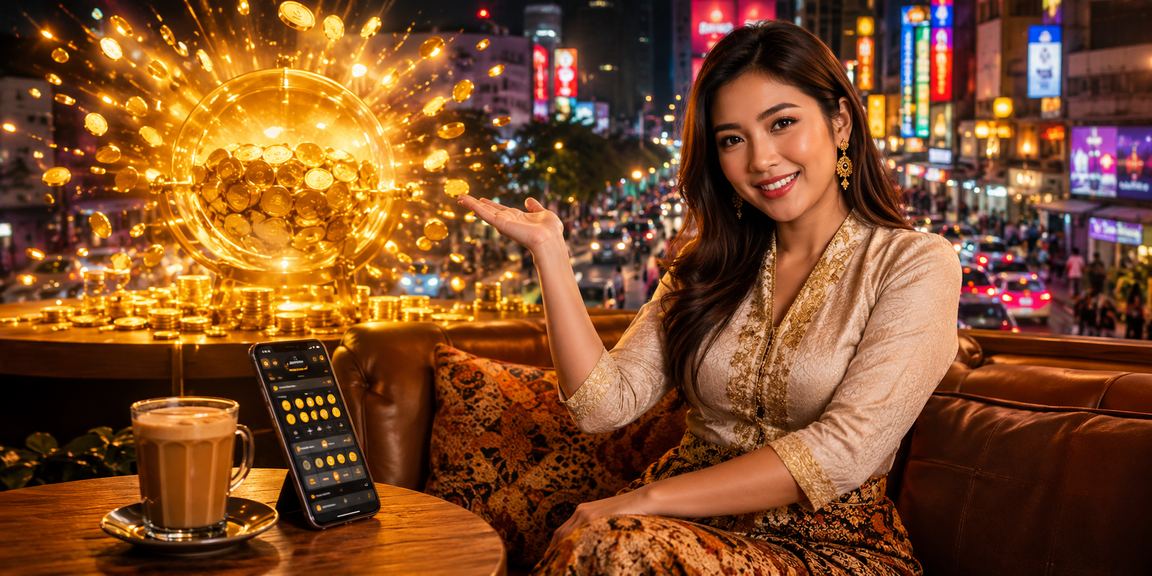 Akses kasino mudah alih di Kuala Lumpur dengan paparan telefon pintar yang jelas