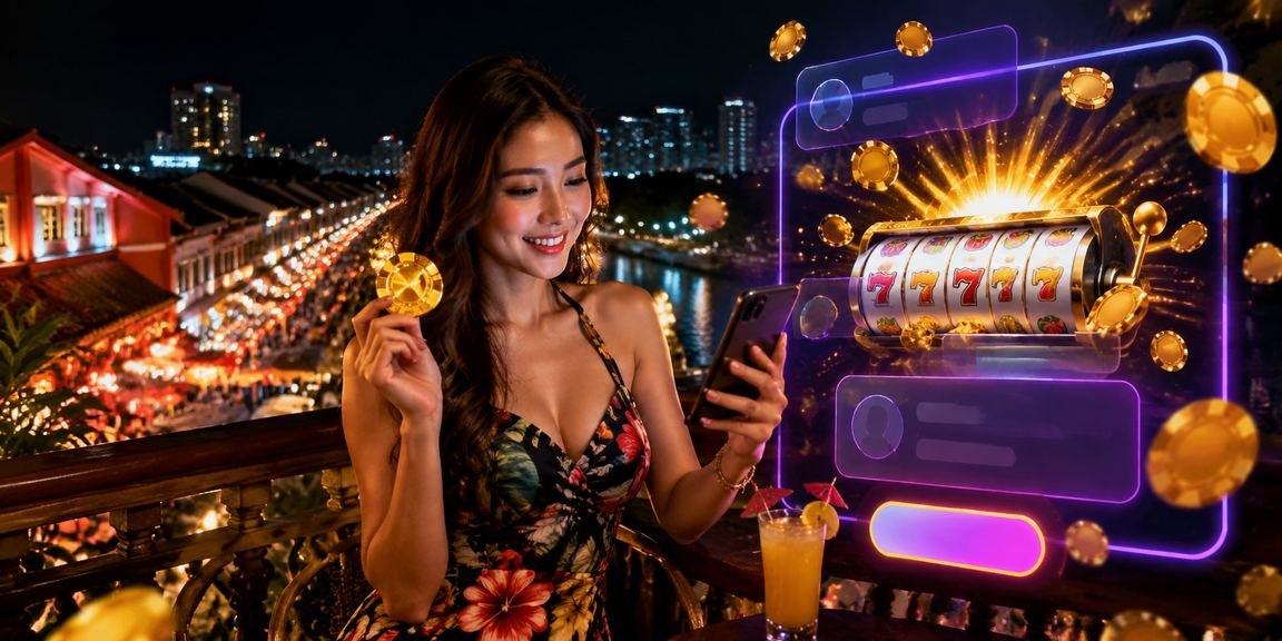 Permainan slot bergaya Melaka dengan elemen reka bentuk tempatan yang unik